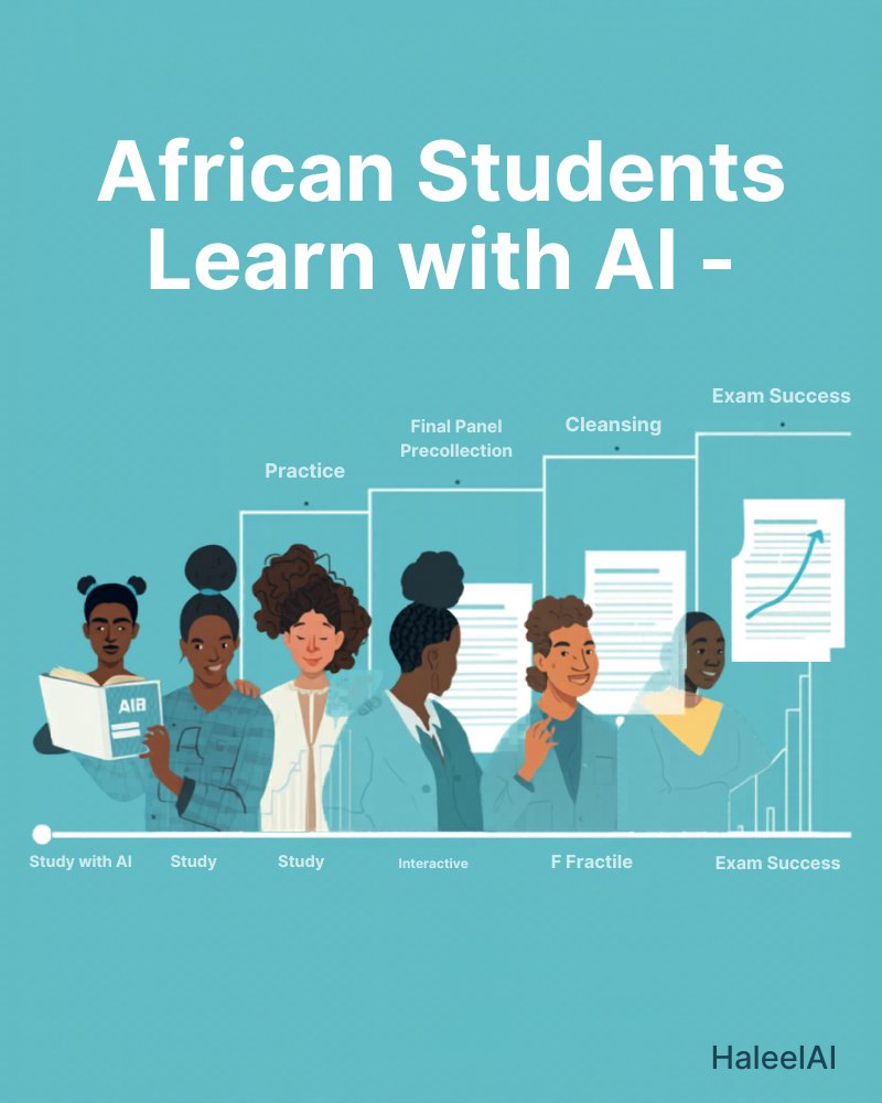 Students learning with AI